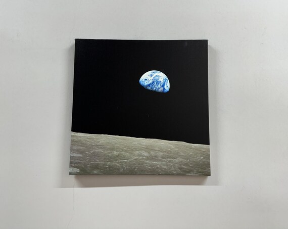 Earthrise From The Moon Apollo 8 NASA Space Photography Poster