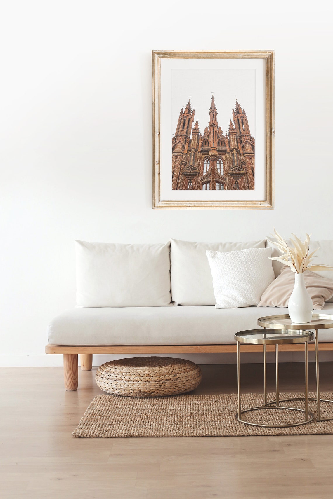 St Annes Church Vilnius Red Brick Gothic Facade Lithuania Print - Image 3