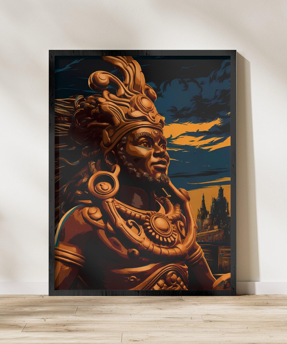 Yoruba Orishas African Santeria Cultural Mythology Art Print