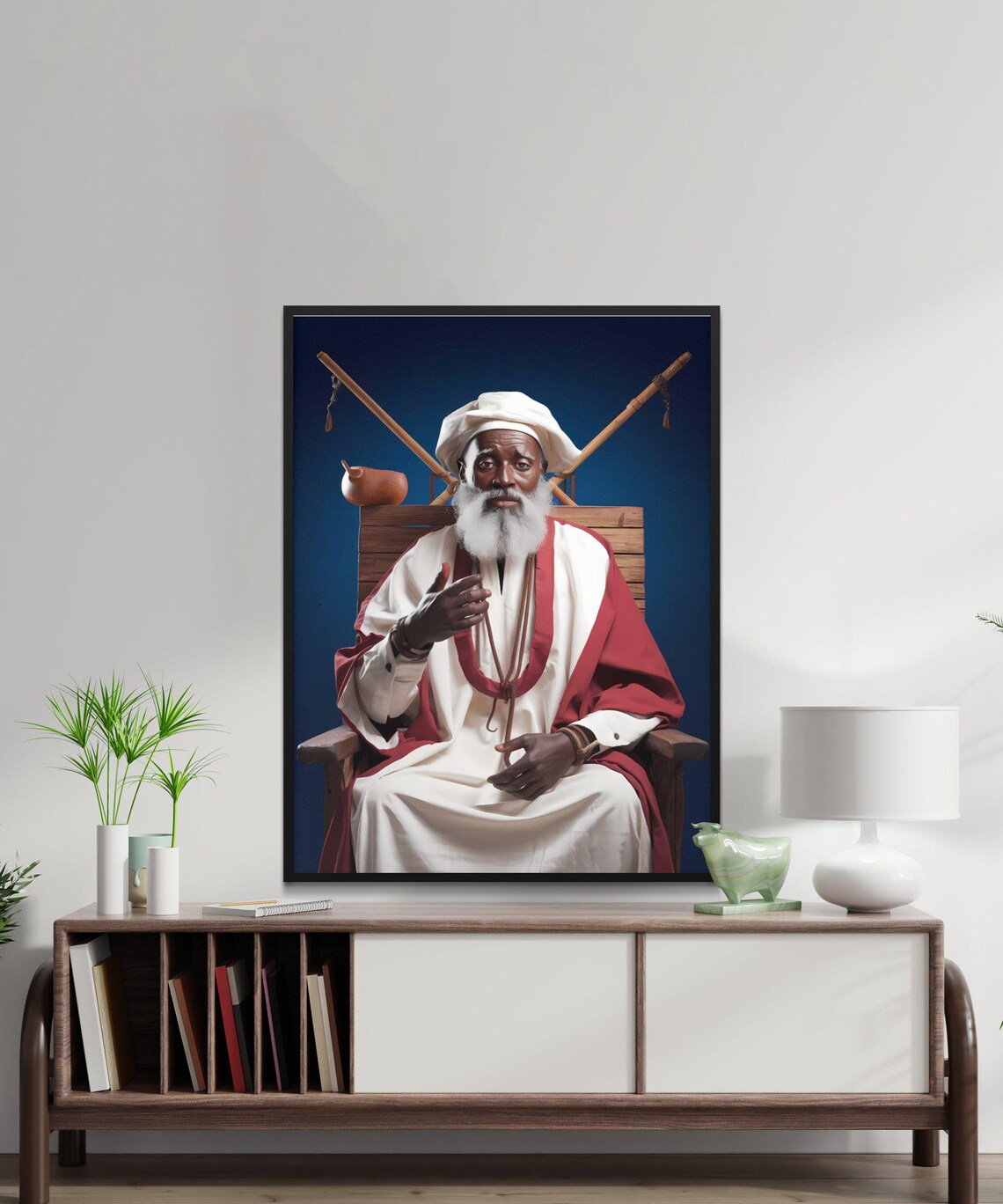 Orisha Deity, Cuban Santeria Spiritual Decor - Image 4