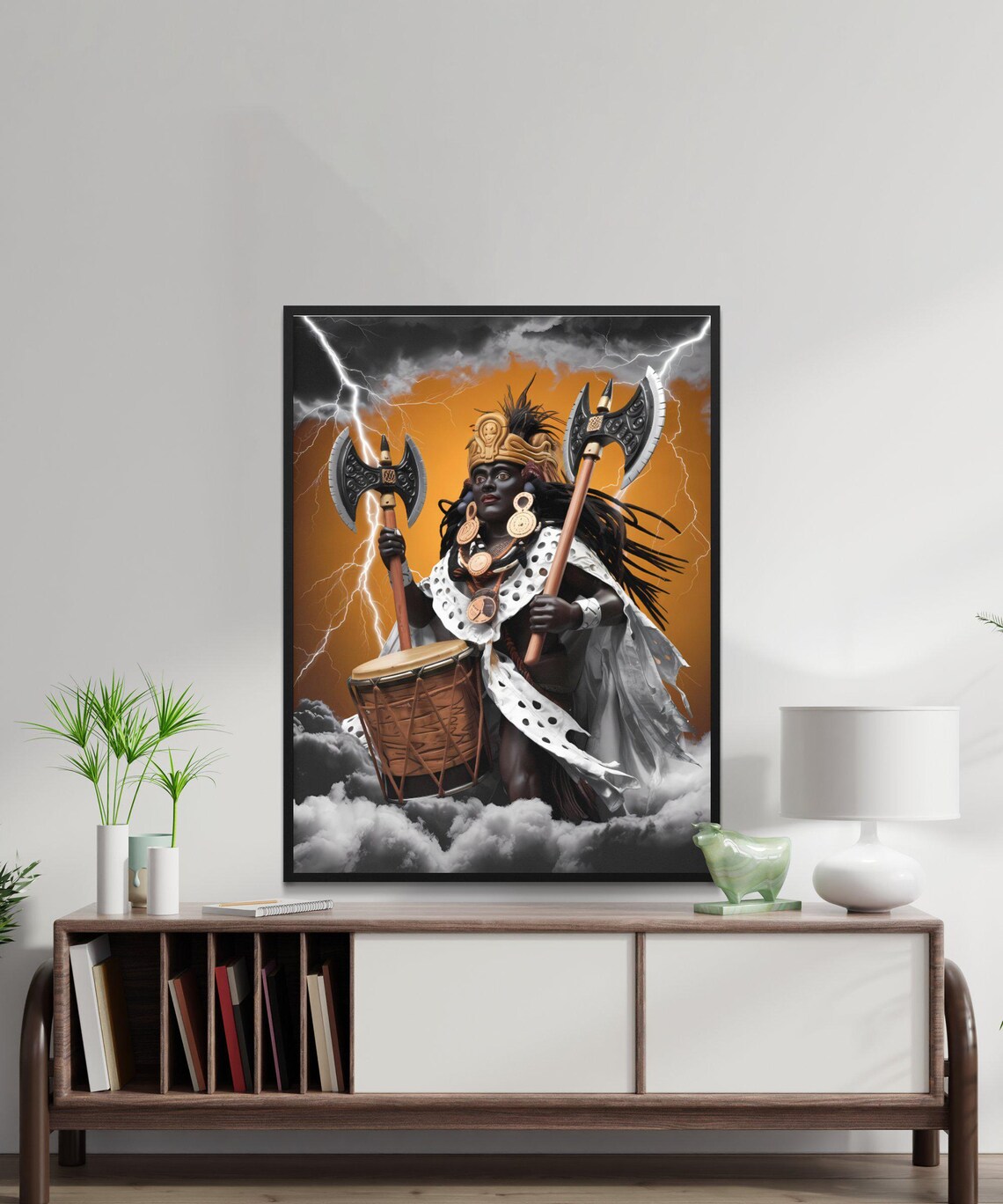 Cuban Santeria, Yoruba Spiritual Art Print - Image 4