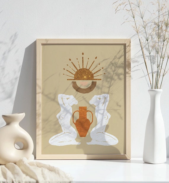 Goddess Printboho Wall Artesoteric Artboho Home Decor Mystical Print Art Celestial Witchy