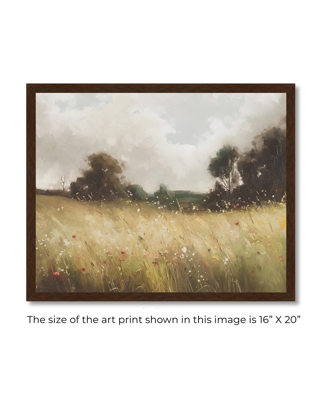 Wild Flower Field Vintage Botanical Art Print - Image 6