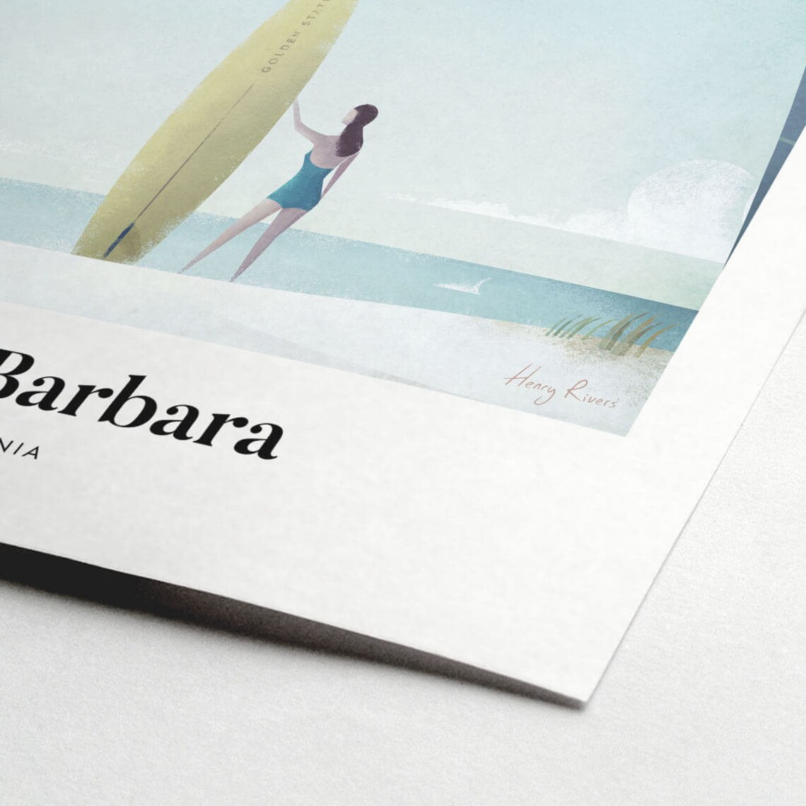 Santa Barbara Poster Print by Henry Rivers - Image 2