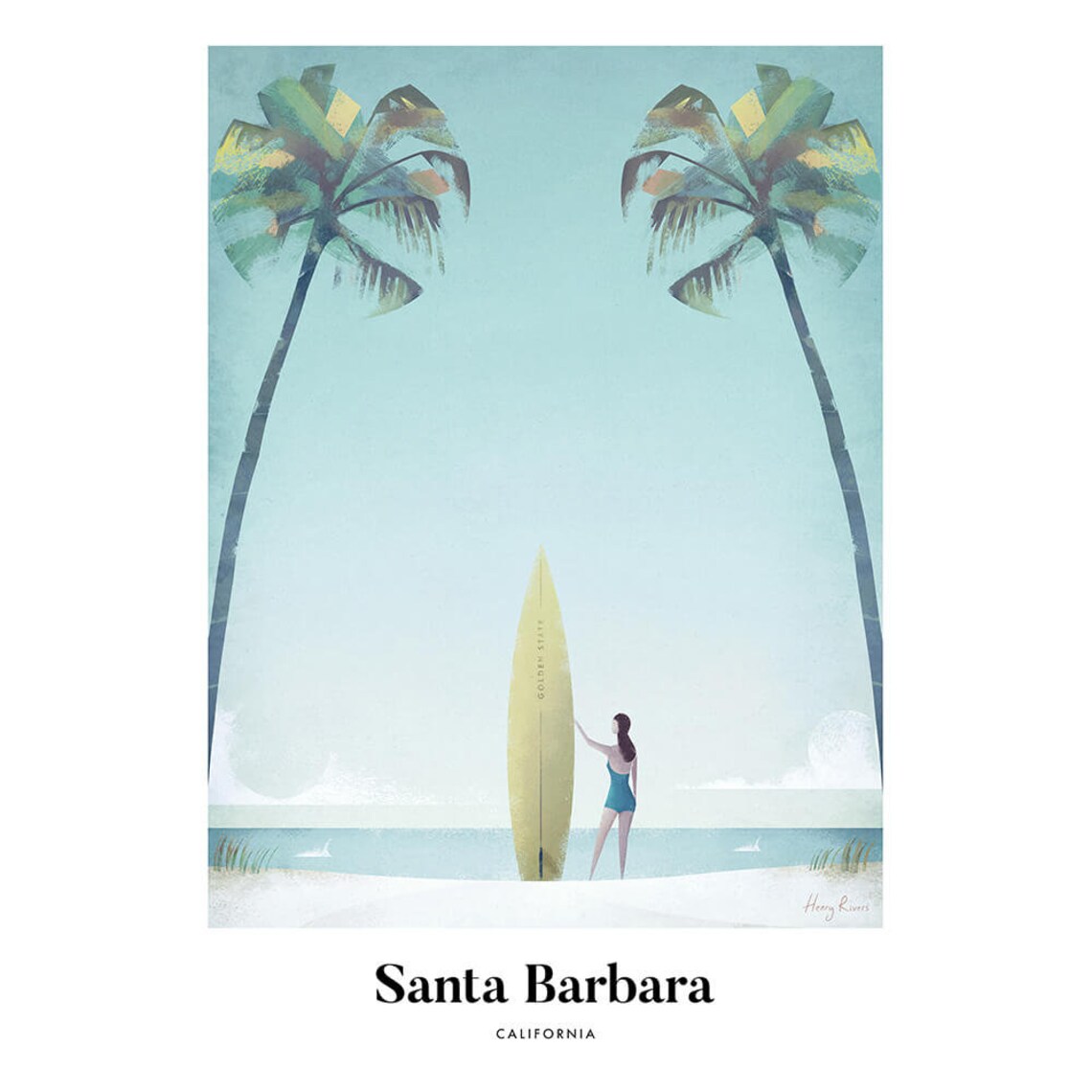 Santa Barbara Poster Print by Henry Rivers - Image 3
