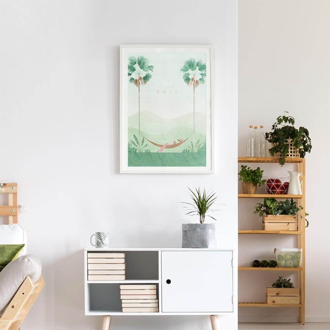 Bali Vintage Travel Poster, Minimalist Wall Art - Image 3
