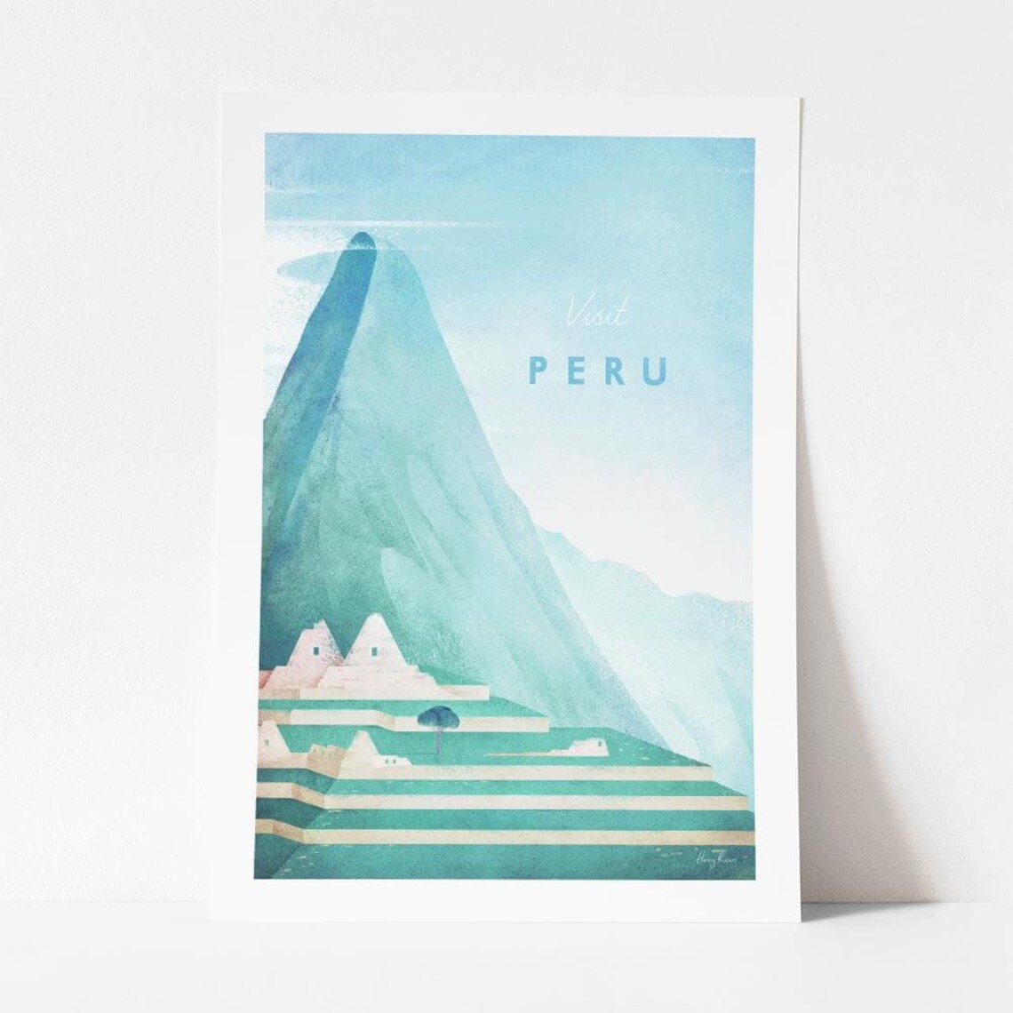 Peru Travel Poster, Machu Picchu Minimalist Vintage - Image 4