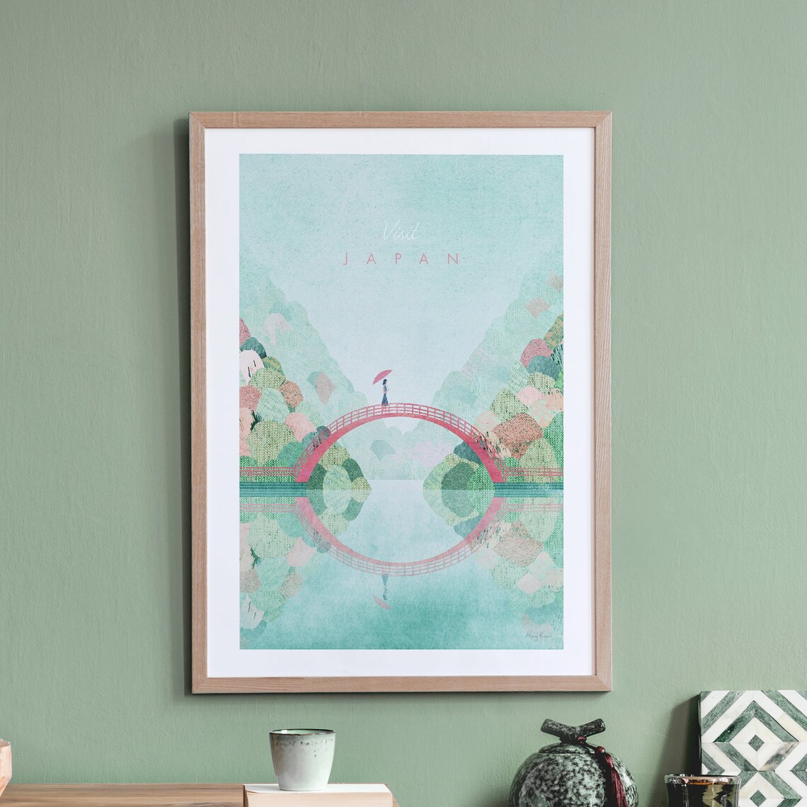 Japan Vintage Retro Travel Poster Art Print