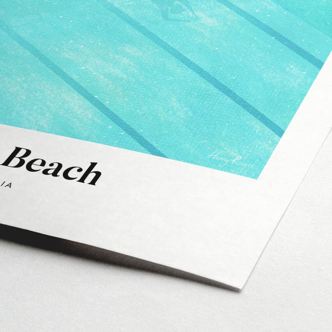 Bondi Icebergs Travel Poster by Henry Rivers - Image 2