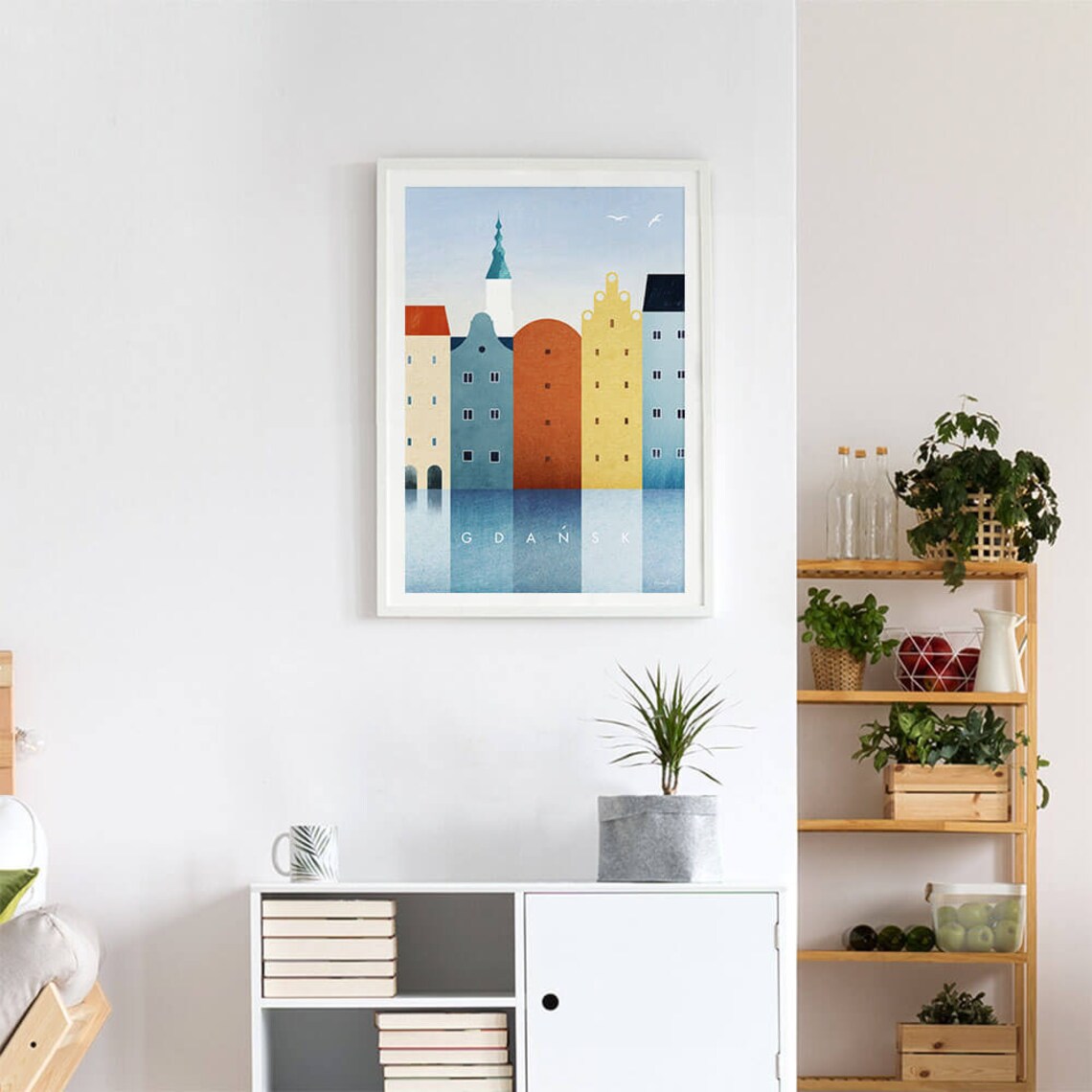 Gdansk Poland Print by Henry Rivers, Travel Poster - Image 4