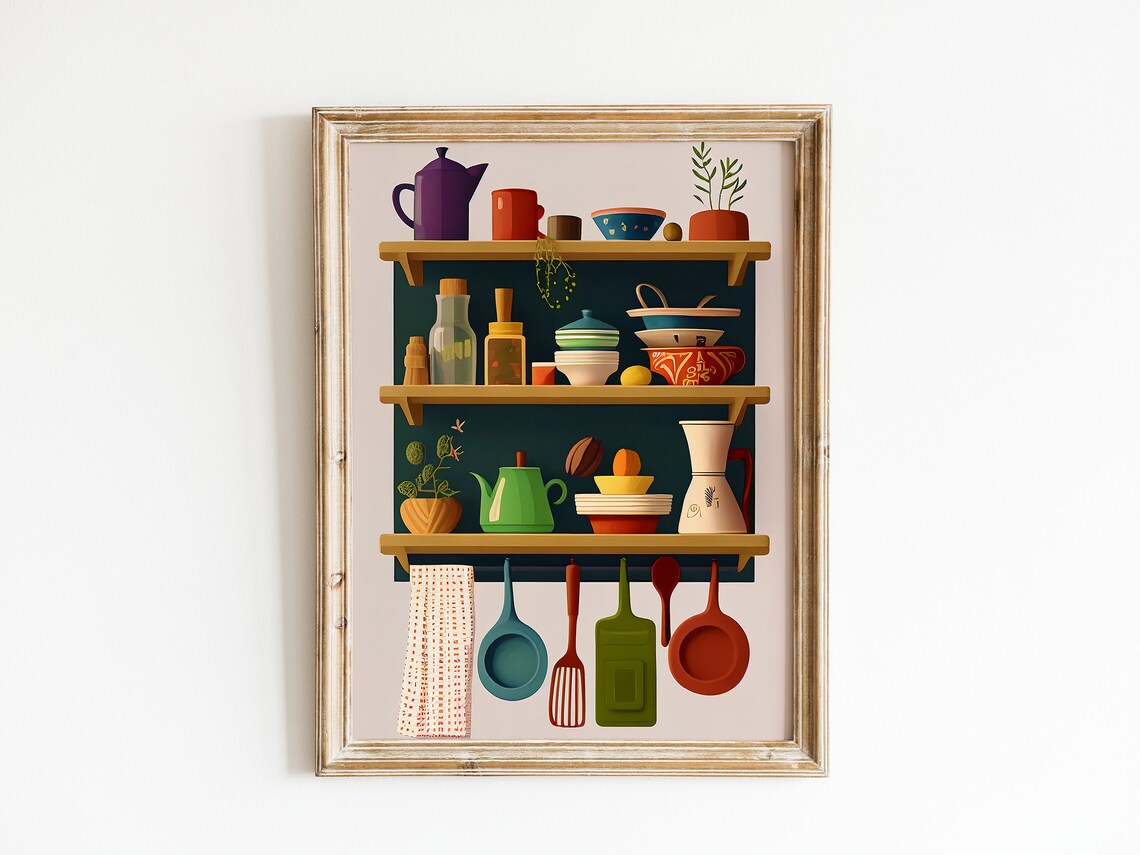 Kitchen Supplies Art Kitchen Wall Art Poster - Image 2
