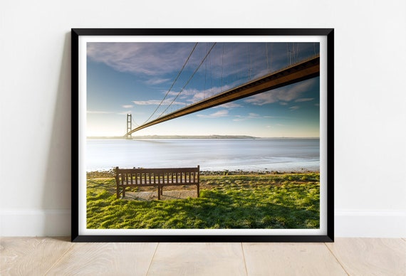 Humber Bridge Kingston Upon Hull Yorkshire Limited Edition Print Photography Fine Art Wall Art Exclusive Print Posters Photos