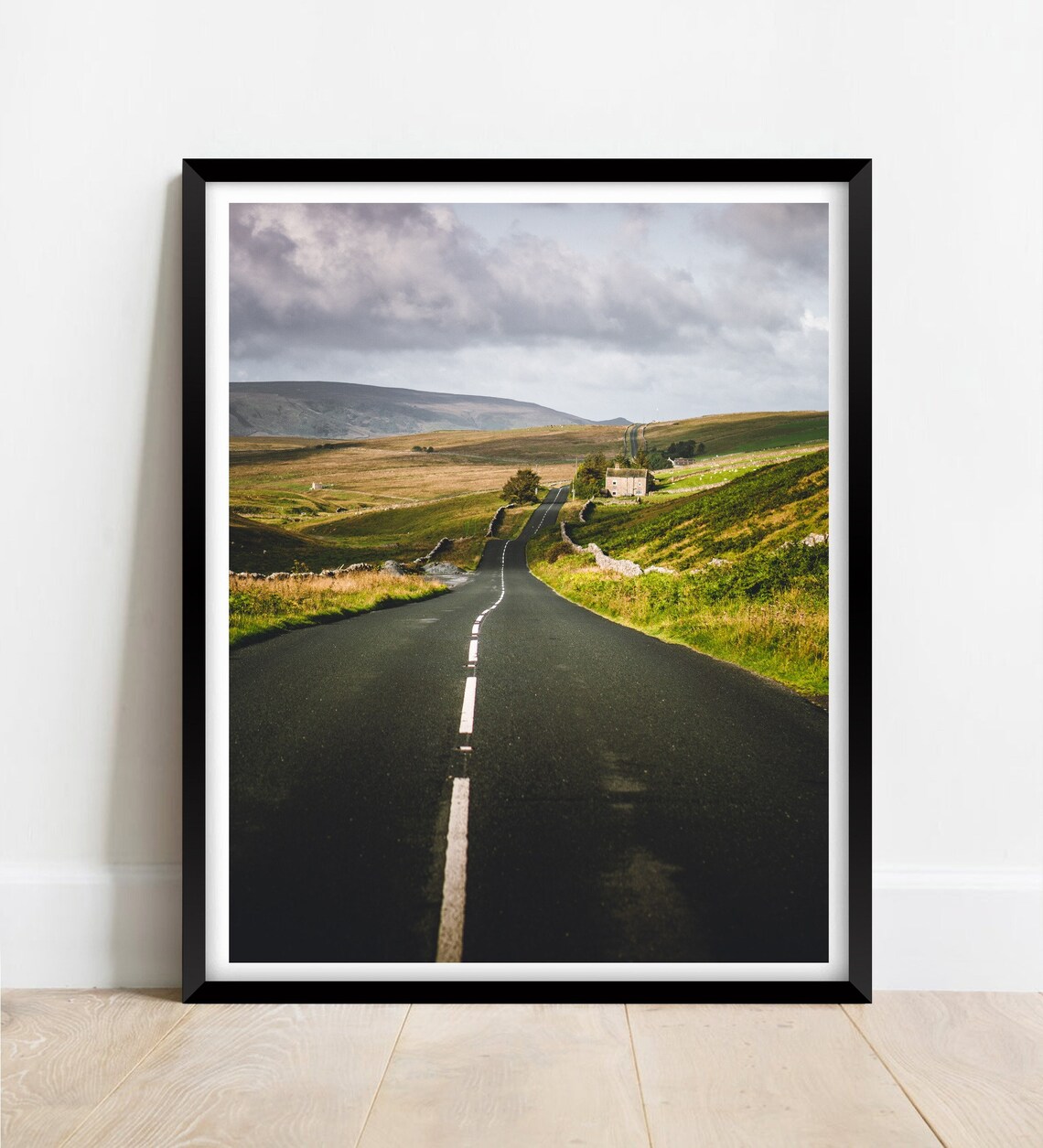 A Road Through The Yorkshire Dales Travel Poster