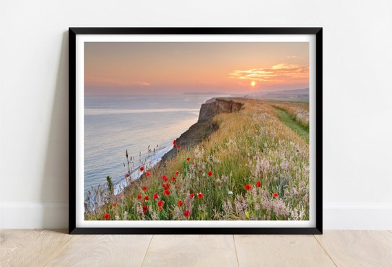 Atherfield Bay Isle Of Wight In Spring Limited Edition Print Photography Fine Art Wall Art Exclusive Print Posters Photo Iow