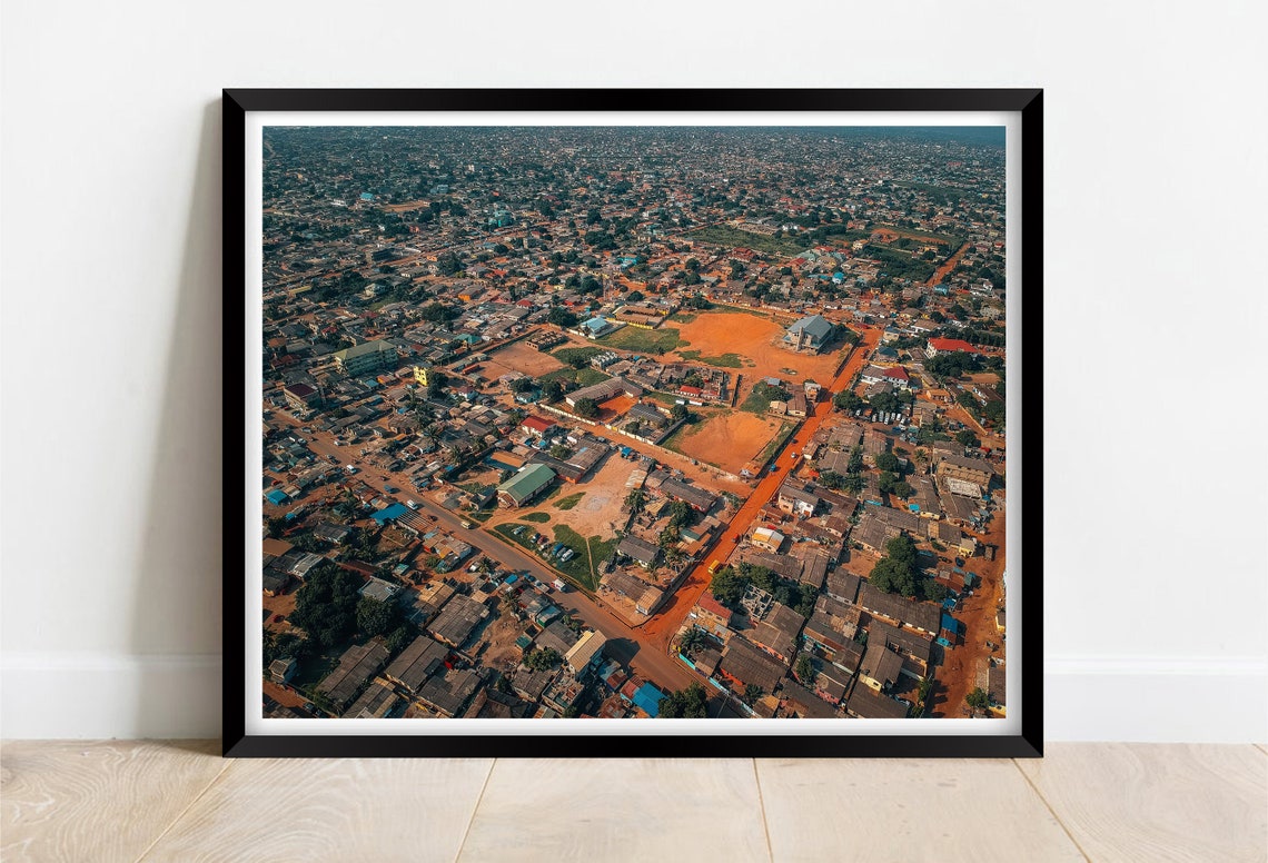 Accra Capital Of Ghana Africa Limited Edition Print Landscape Photography Fine Art Wall Art Exclusive Print Poster Photo Gha