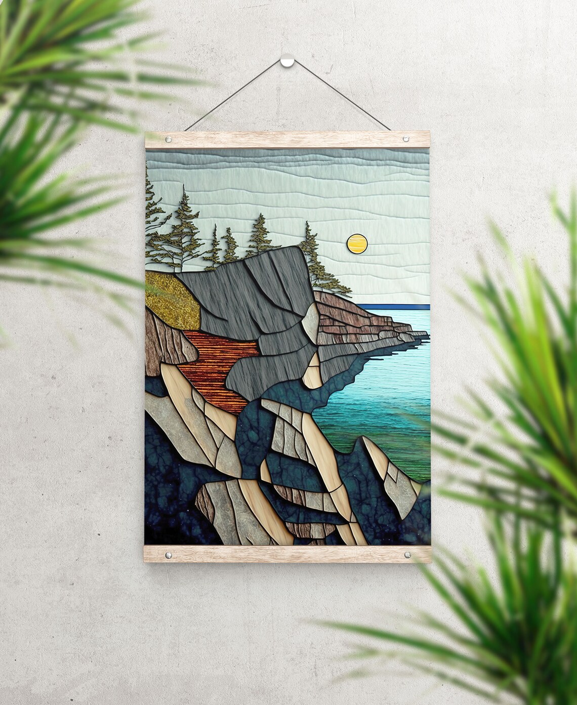 Lake Superior Shoreline, Duluth Minnesota Art Print - Image 4