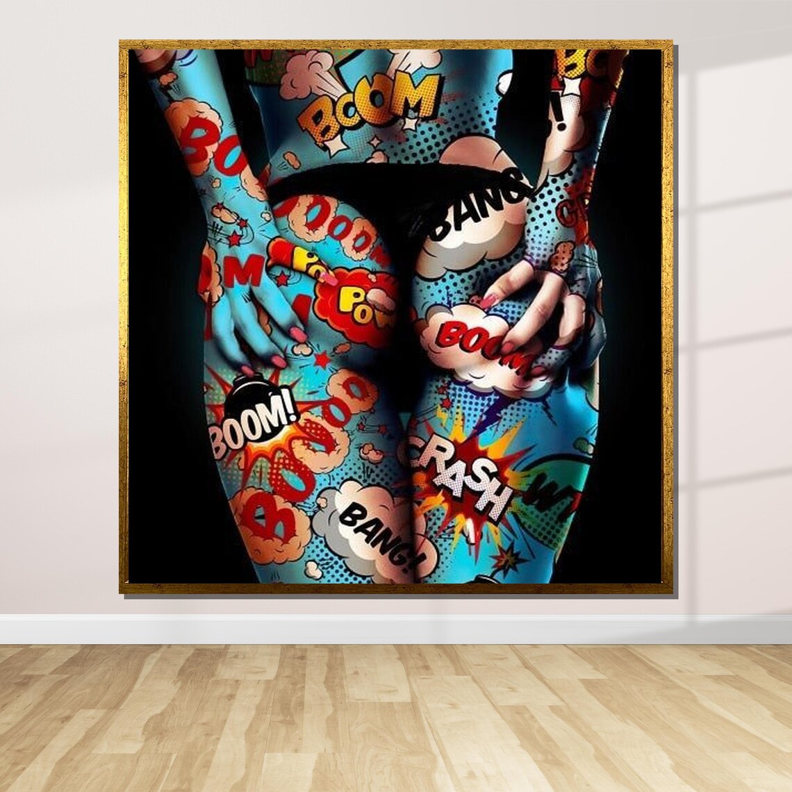 Pop Art Body Erotic Comic Art Poster Print - Image 2