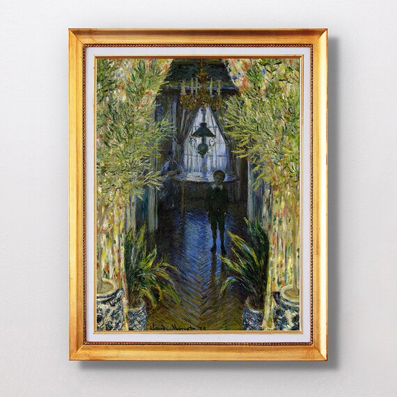 Claude Monet A Corner Of The Apartment Fine Art Glice 1875 Sku 0097