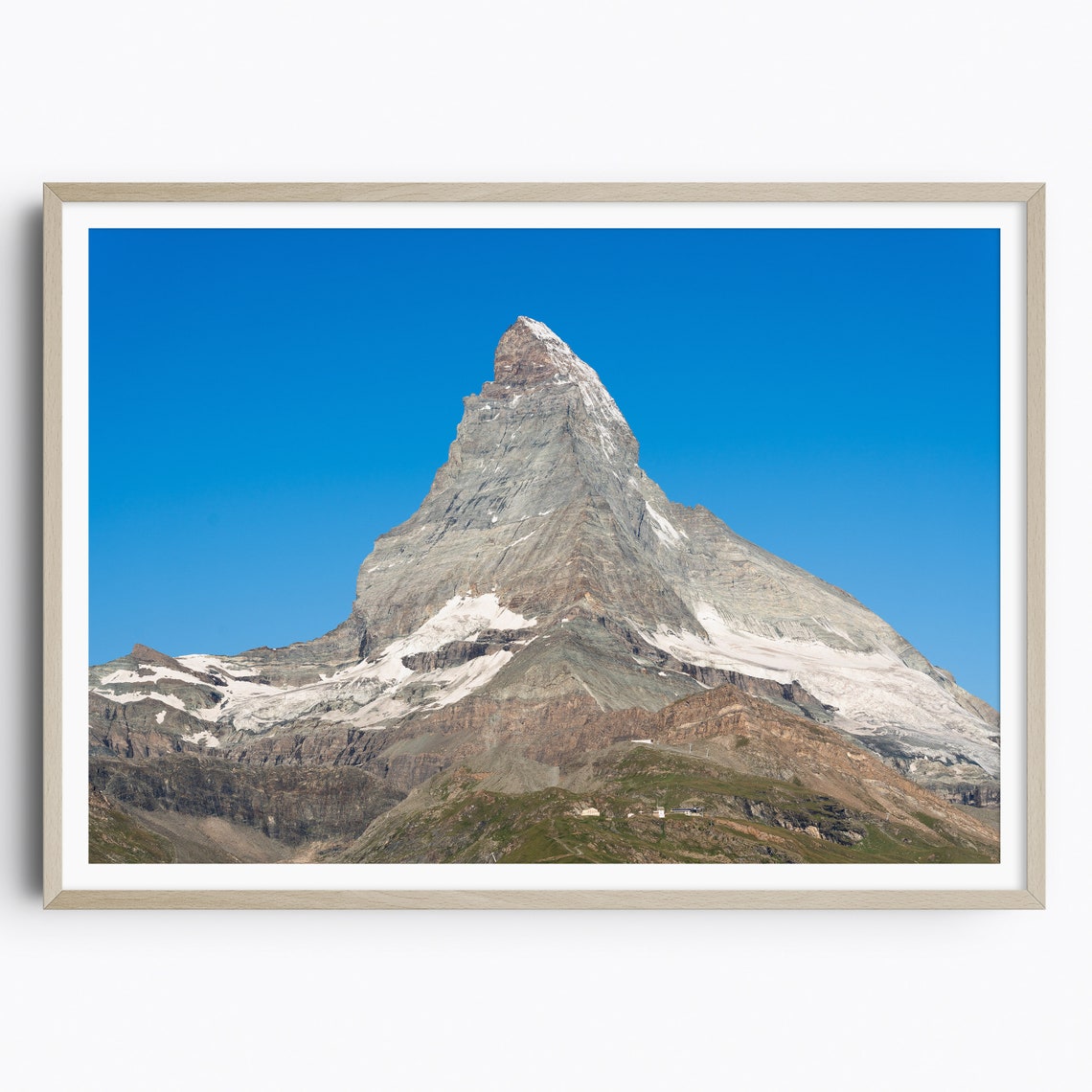 Matterhorn Mountain Print Swiss Alps Switzerland Wall Art Travel Gift Travel Poster Zermatt Print Nature Print Original Photography