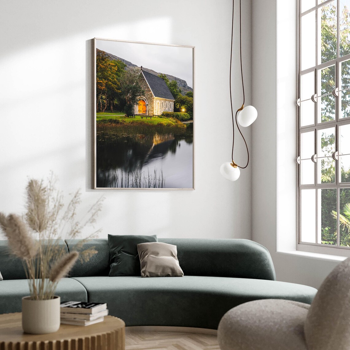 Gougane Barra Co Cork Ireland Travel Poster - Image 2