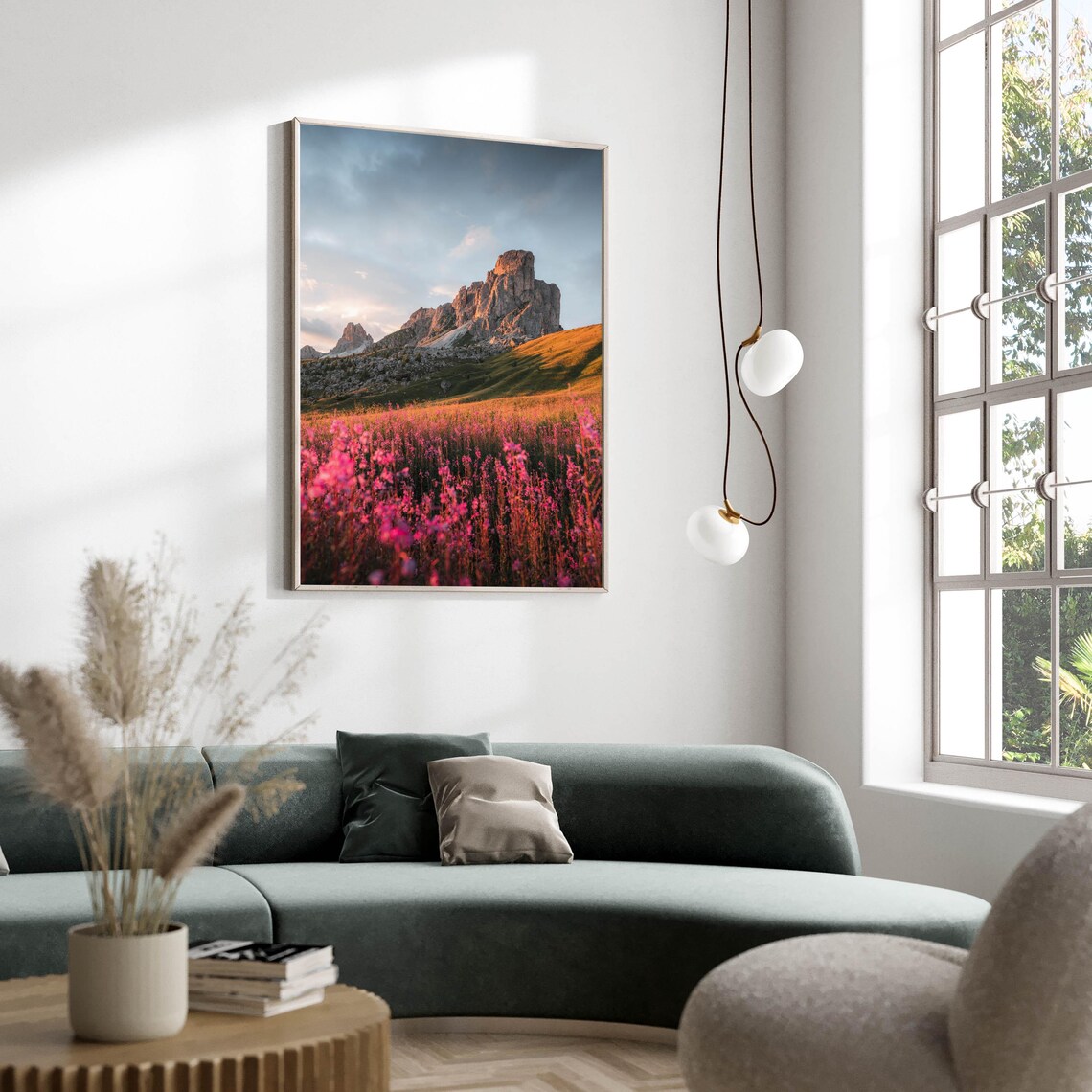 Passo Giau Dolomites Italian Alps, Mountain Art Print - Image 2
