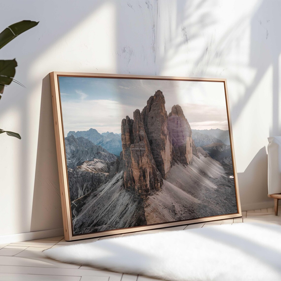 Tre Cime Di Lavaredo Italy Art Print, Dolomites - Image 3