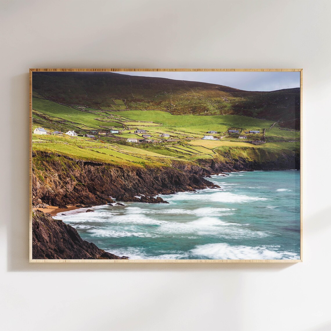 Coumeenoole Beach, Dingle Kerry Ireland Travel Poster