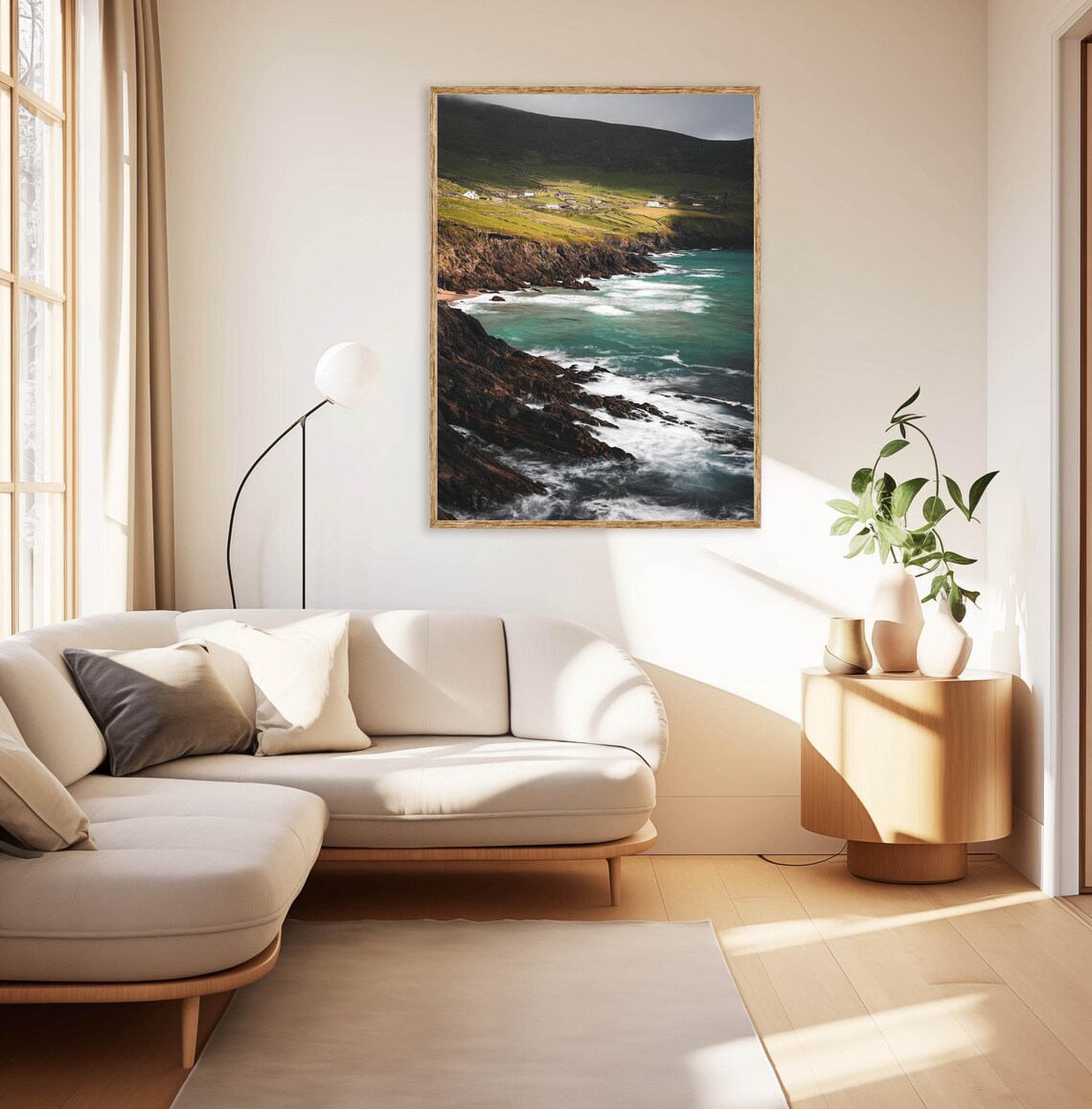 Coumeenoole Beach Dingle Kerry Ireland Travel Poster - Image 2