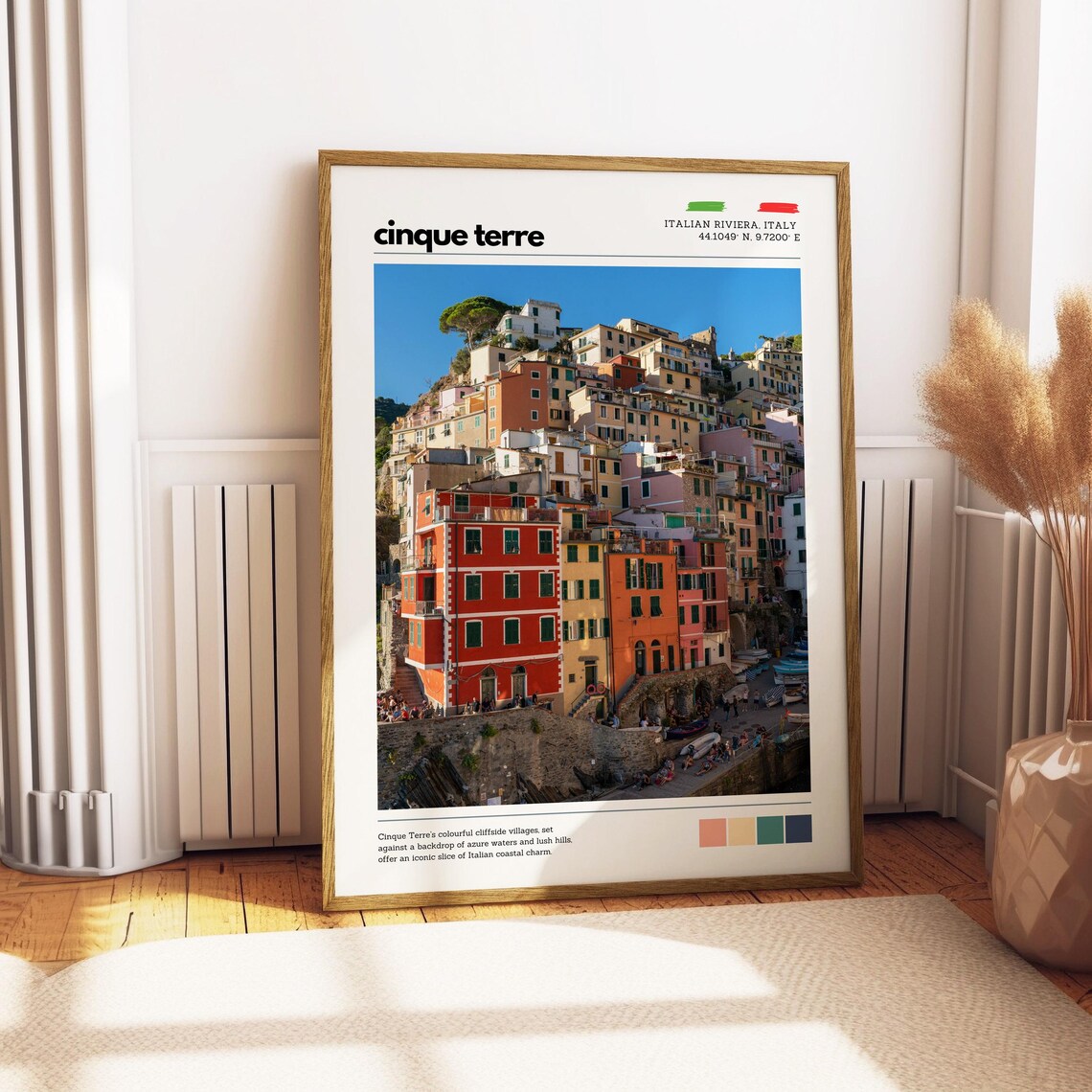 Cinque Terre Italian Riviera Colorful Cliffside Village Poster - Image 4