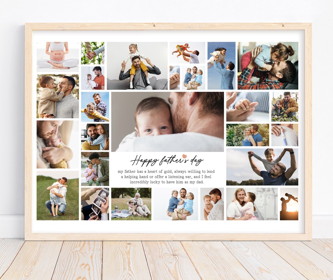 Photo Collage Memorial - Personalized Poster - Image 2