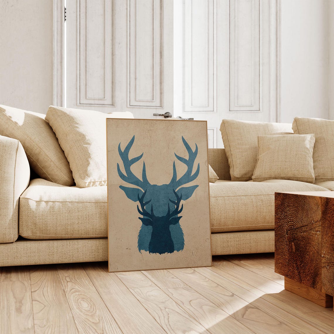 Vintage Style Stag Poster - Image 3