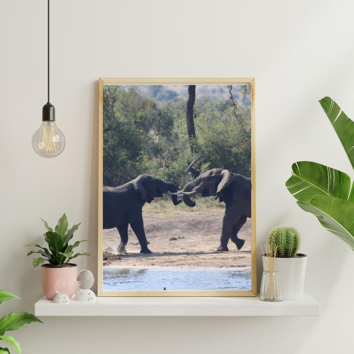 Elephant Art, Africa’s Game Reserves - Image 4