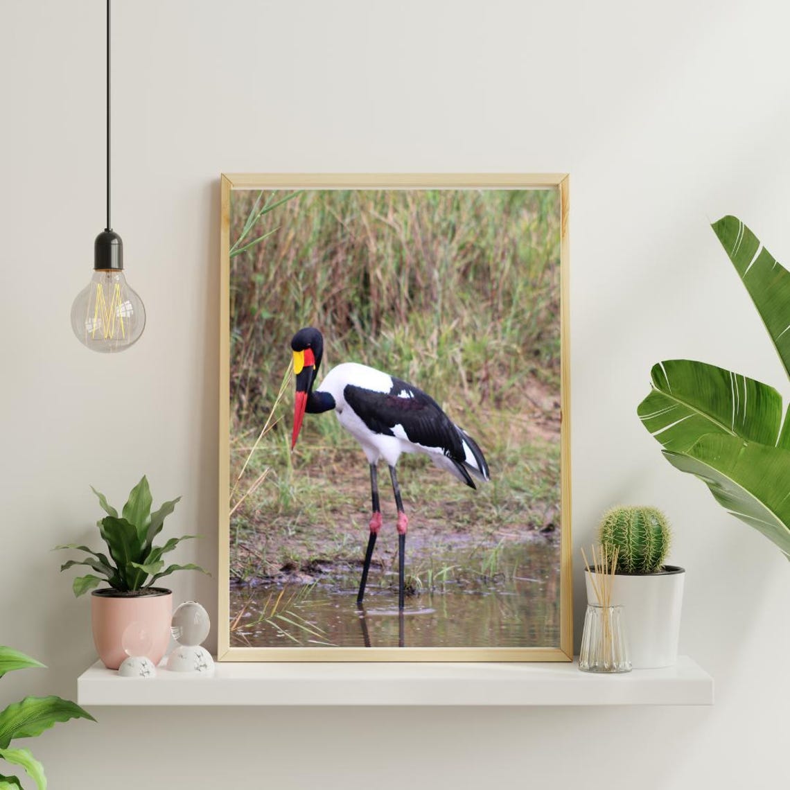 Stork Art, Africa's Game Reserves - Image 4