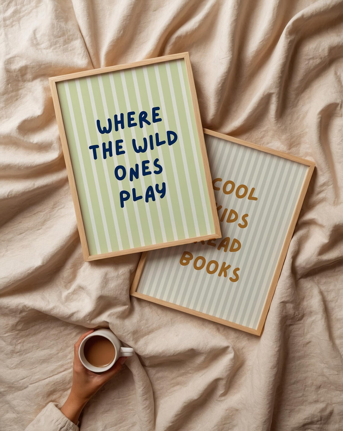 Where The Wild Ones Play Kids Playroom Art Print
