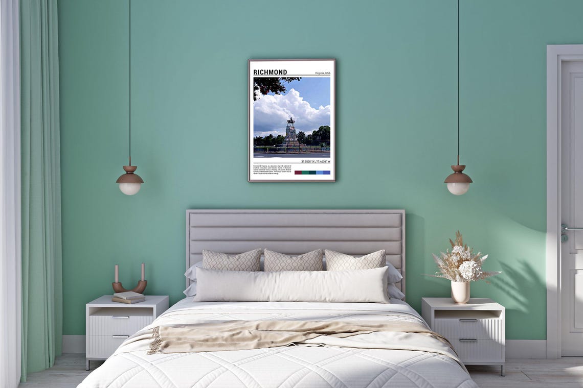 Richmond Virginia Monument Avenue Historic Landmark Equestrian Poster - Image 5