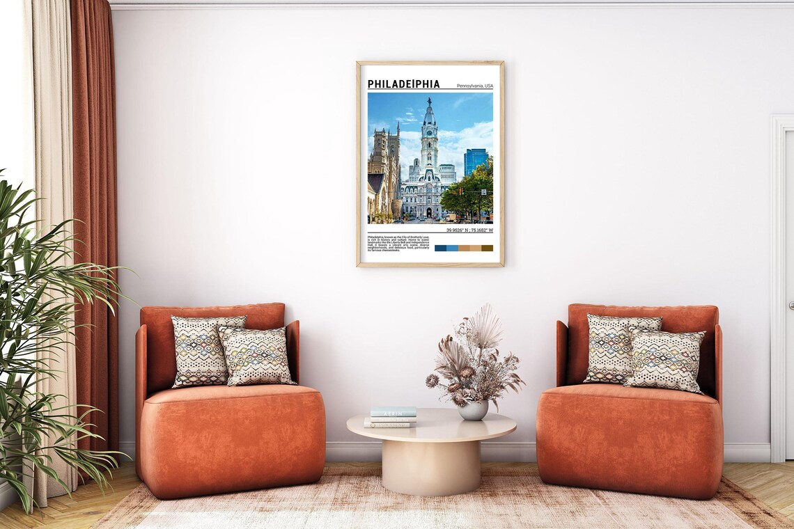 Philadelphia Pennsylvania City Hall William Penn Statue Photo Poster - Image 7