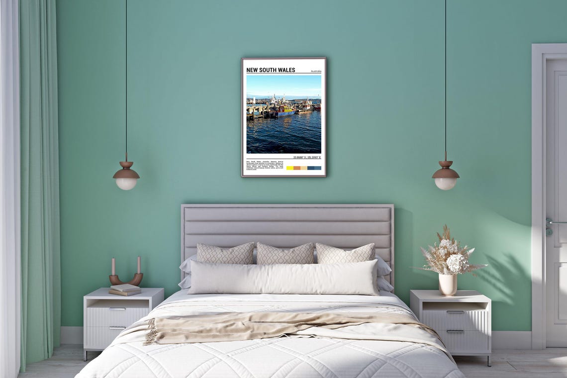 New South Wales Travel Poster New South Wales Wall Art New South Wales Poster Print New South Wales Photo New South Wales Decor - Image 5