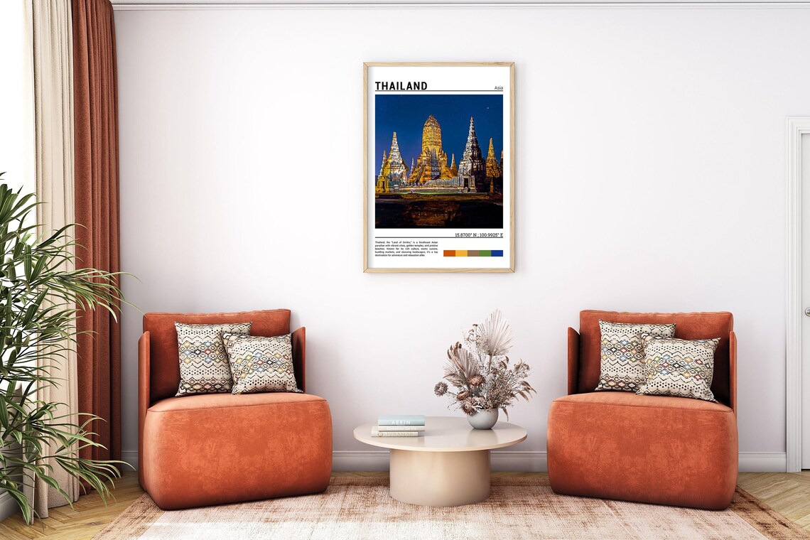 Thailand Poster Print Thailand Wall Art Thailand Travel Gift Thailand Poster Thailand Photo Thailandasia - Image 7