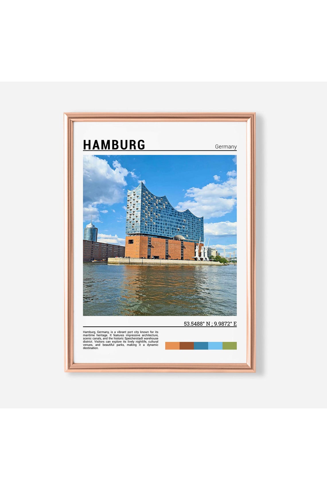Hamburg Print Hamburg Poster Hamburg Wall Art Hamburg Travel Hamburg Artwork Hamburg Photo Hamburg Germany