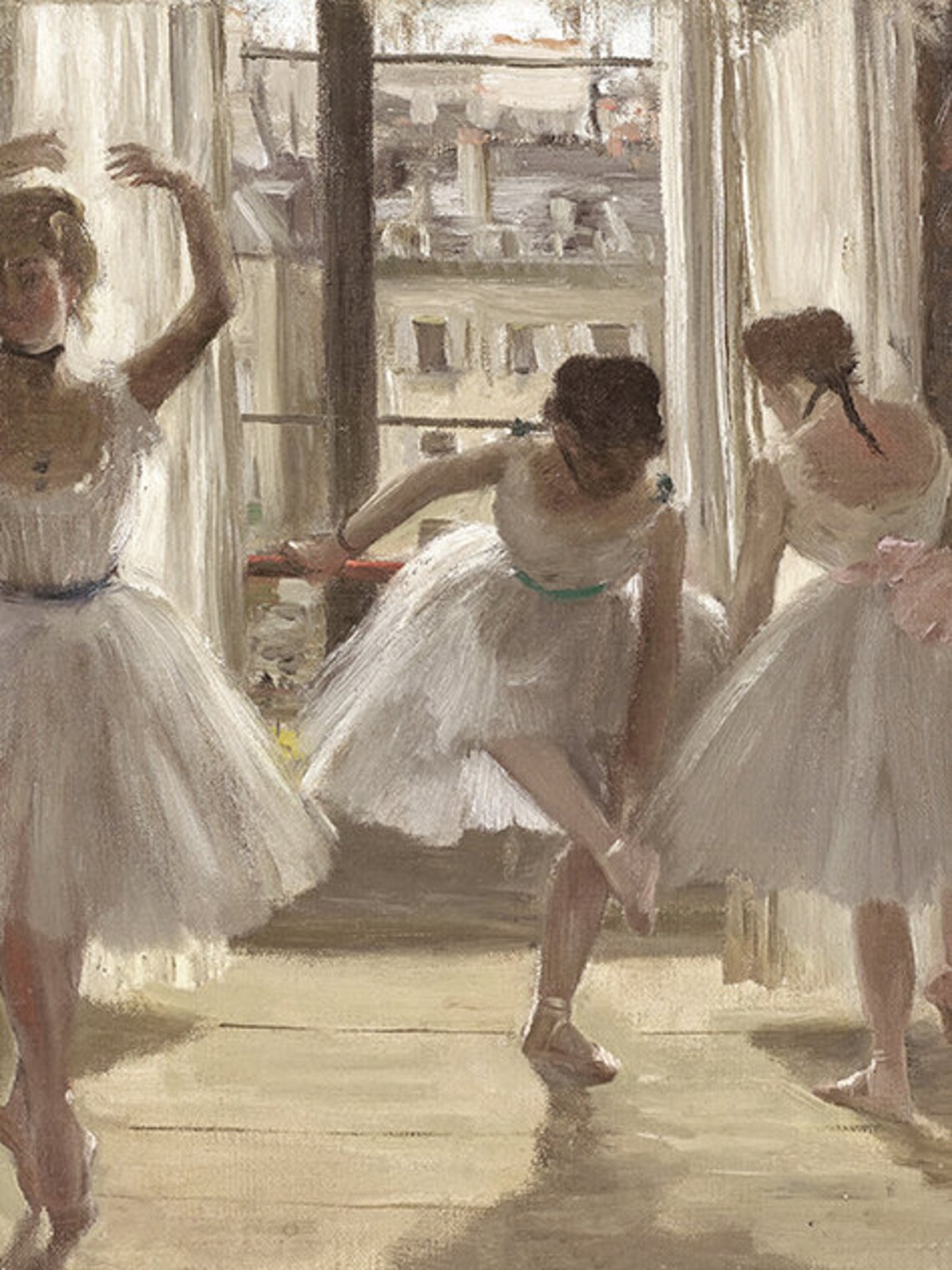 Vintage Dancer Painting, Ballerina Room Decor - Image 4