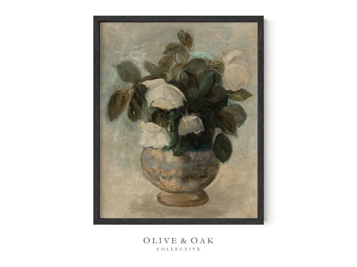 Rose Painting, Floral Art Print - Image 2