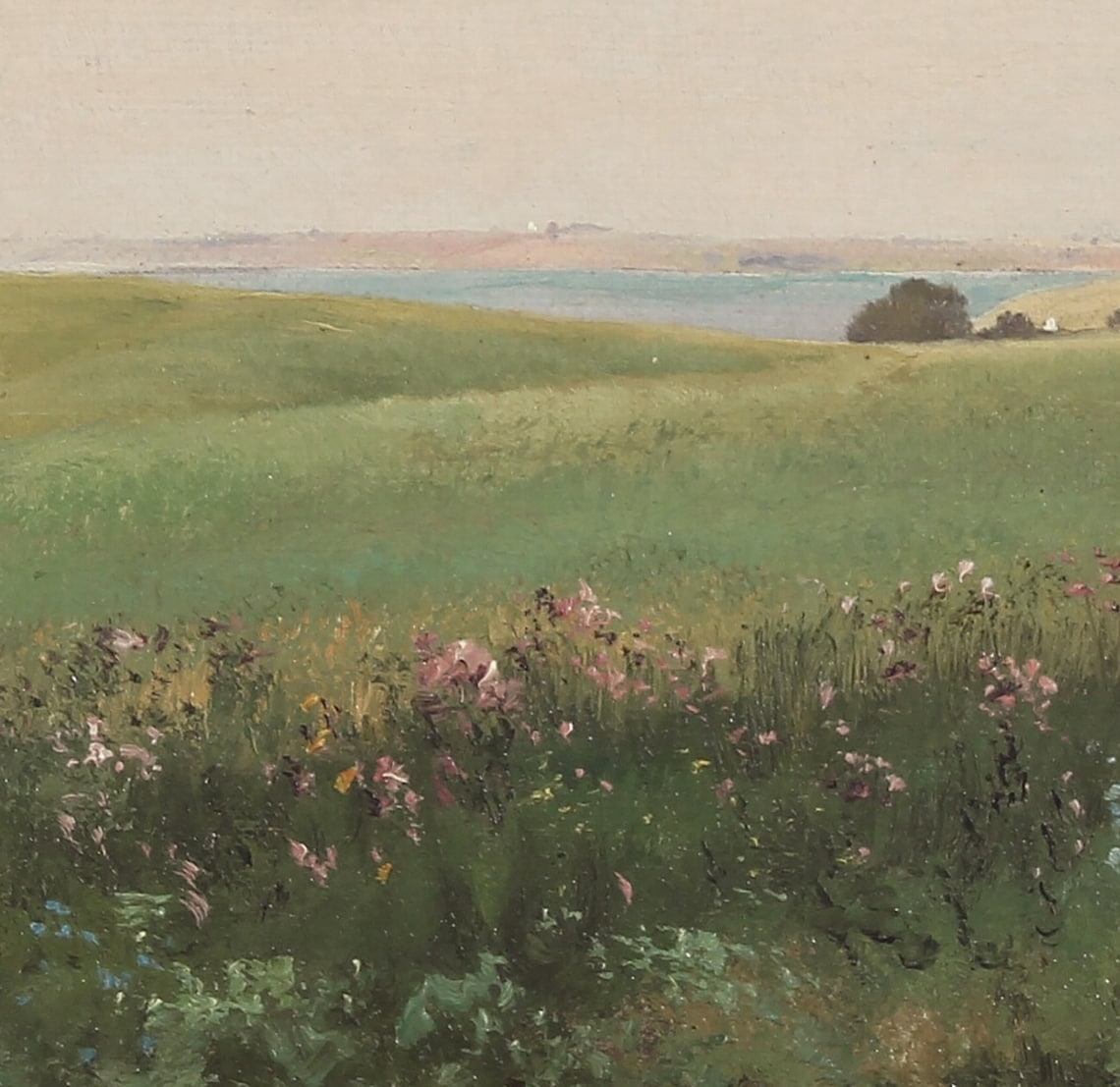 Meadow Landscape, French Country Farmhouse Art Print - Image 3