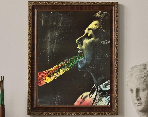 Pretty Probe - Unique Art Print