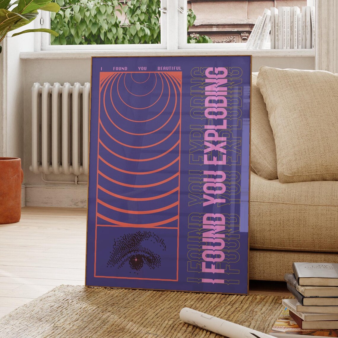 Fred Again House Techno 90s Rave Travel Poster