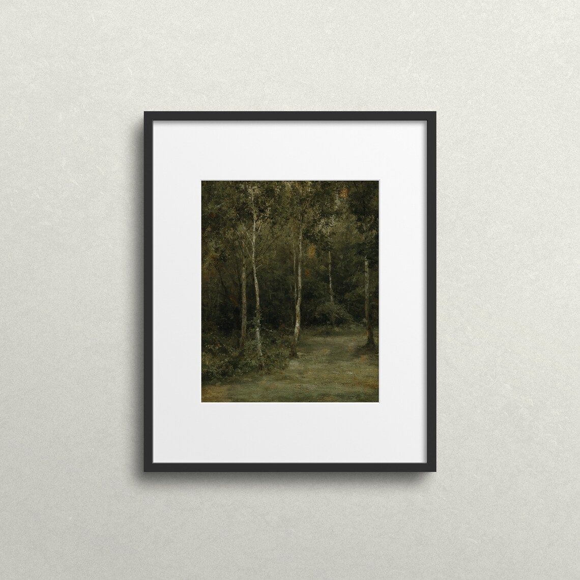 Moody Forest Landscape, Oregon Wall Art Print - Image 2