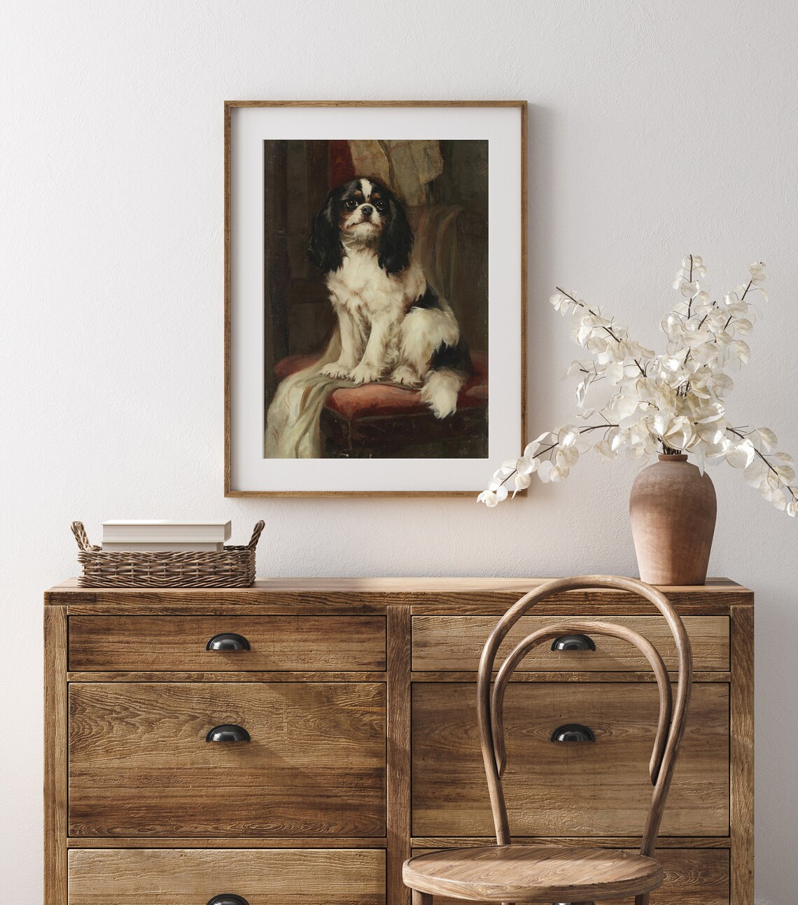 King Charles Cavalier French Provincial Art Print - Image 2