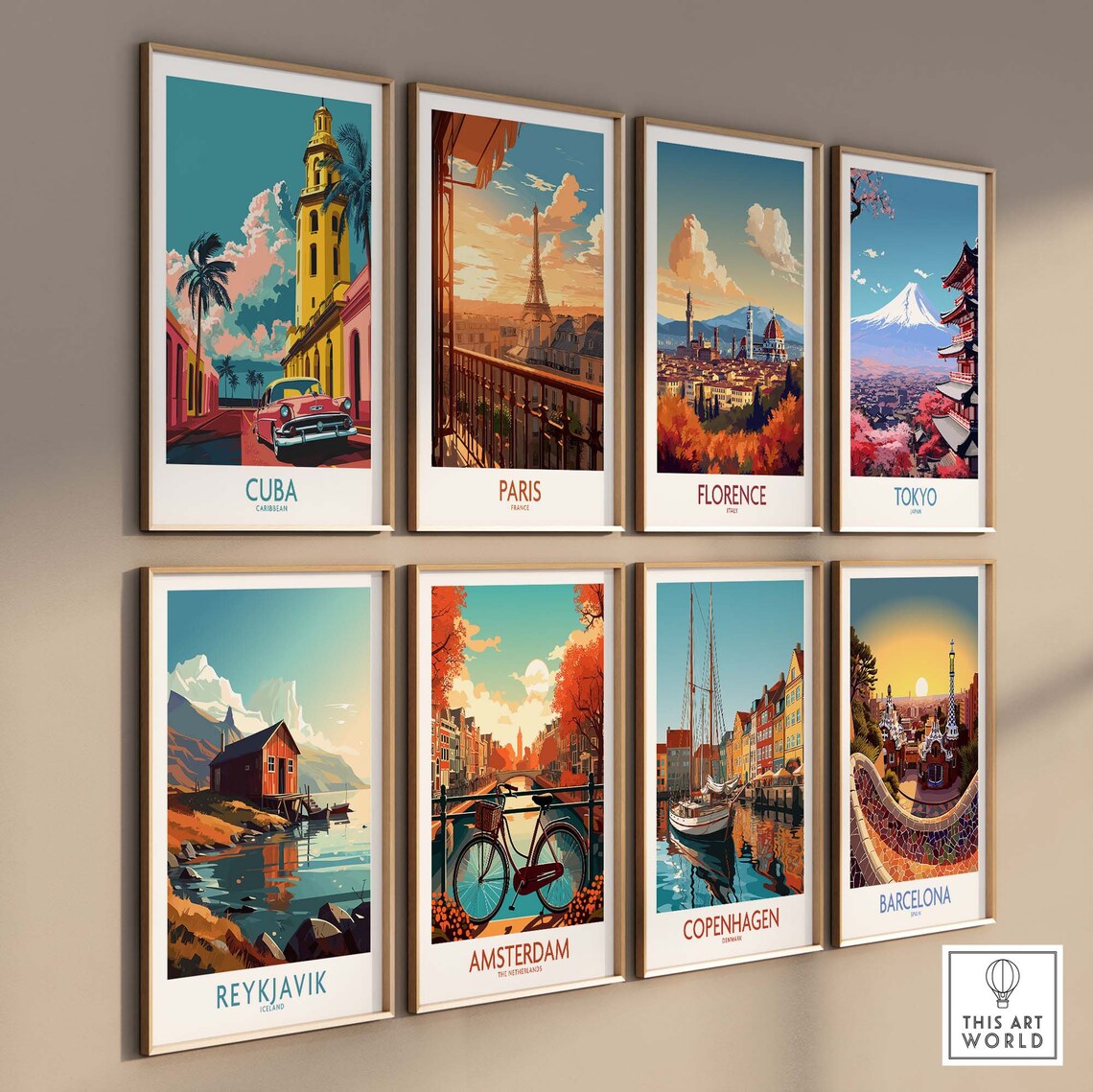 Cuba Travel Poster, Havana Artwork Print - Image 3