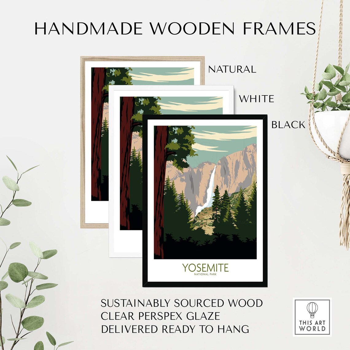 Yosemite California National Park Poster Print - Image 2