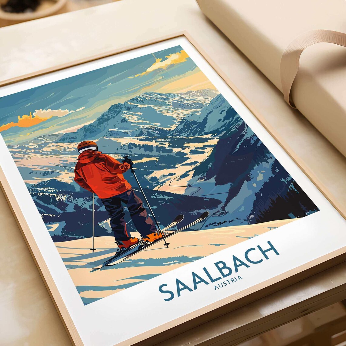 Saalbach Ski Resort, Gift for Skier