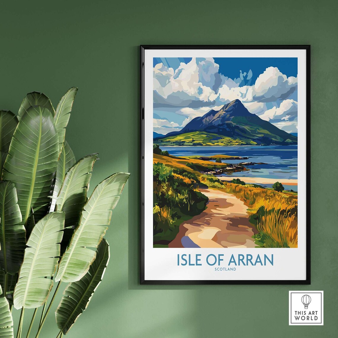 Isle Of Arran Decor, Scotland Housewarming Gift - Image 2